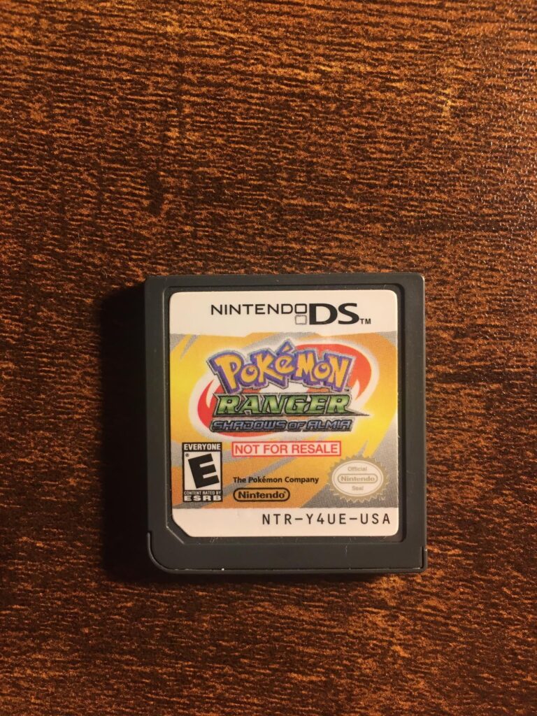 Pokemon Ranger: Shadows of Almia - Not for Resale Demo Cart Question