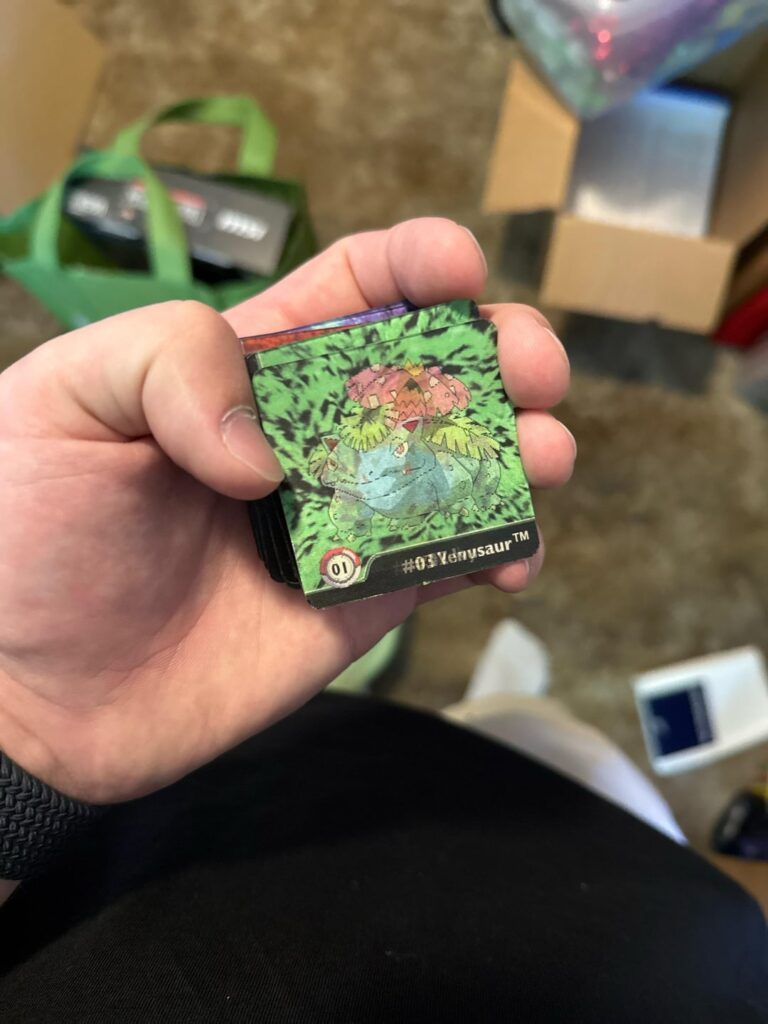 Holographic Pokémon “cards”