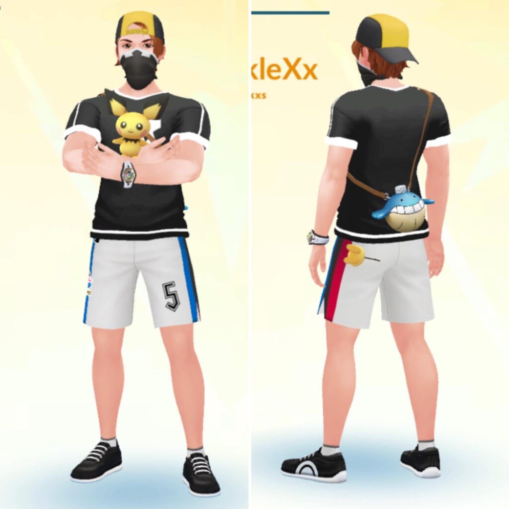 The game keeps shoving Pichu in my pocket