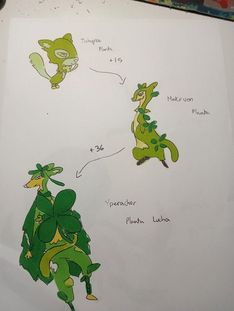 Starters Pokémon of my greek region