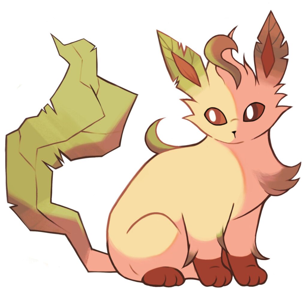 Leafeon done by me