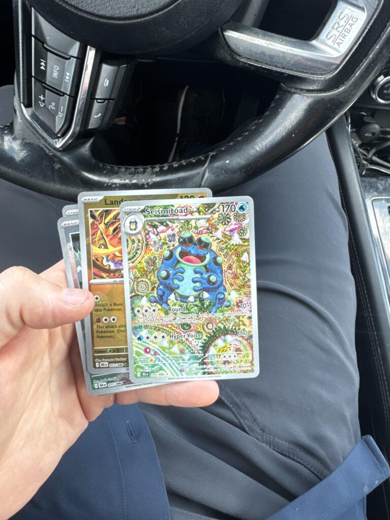 First pack of the first box
