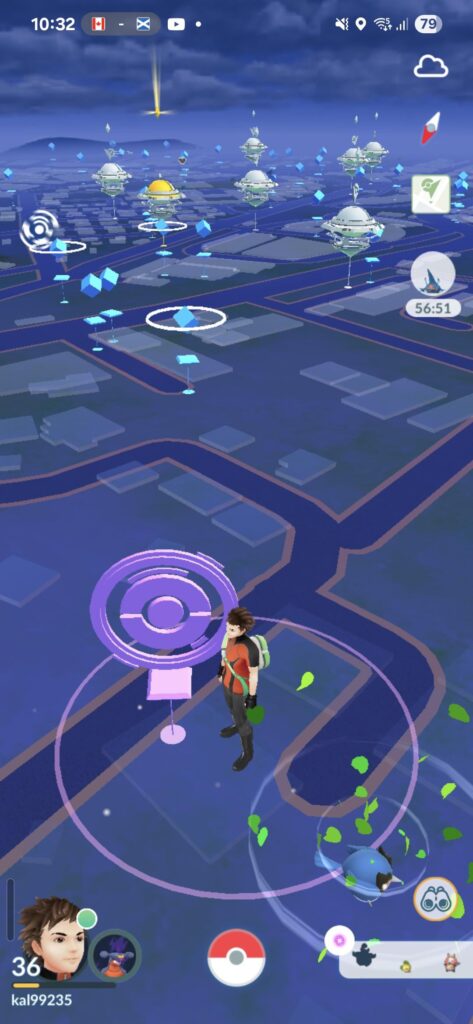 Gyms and power spot issue