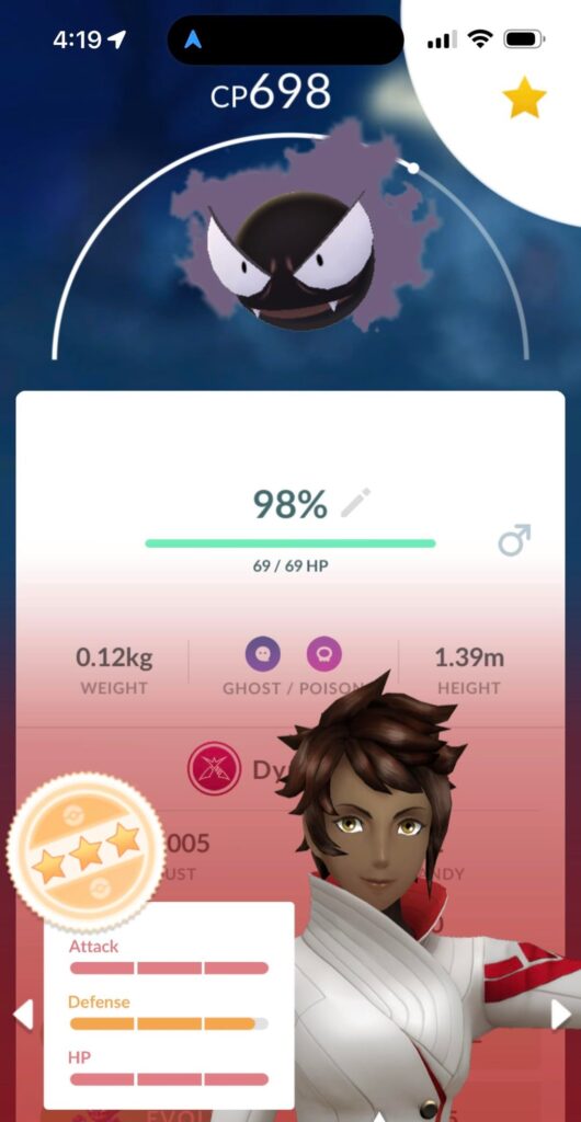 This game continues to deny me 100% Gastly/Gengar 😫