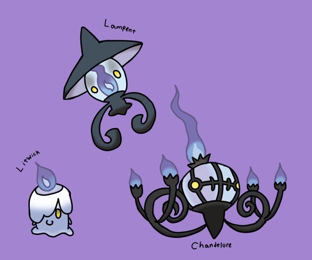The Chandelure line!