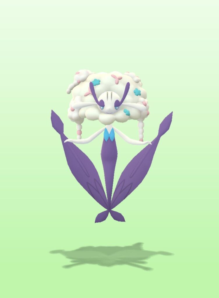 White flower Florges has the best shiny out of the flowers