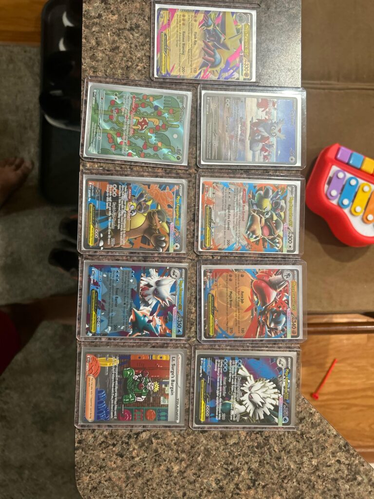 Mega evolution hits on 15 single booster packs. How did I do?