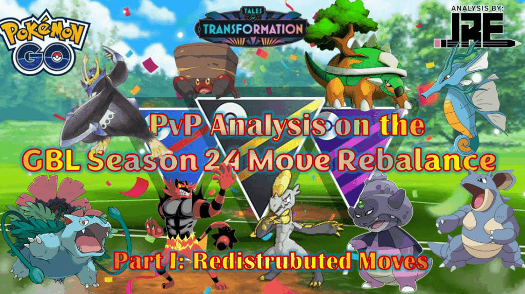 A PvP Analysis on the GBL Season 24 Move Rebalance: Part 1 - Redistributed Moves