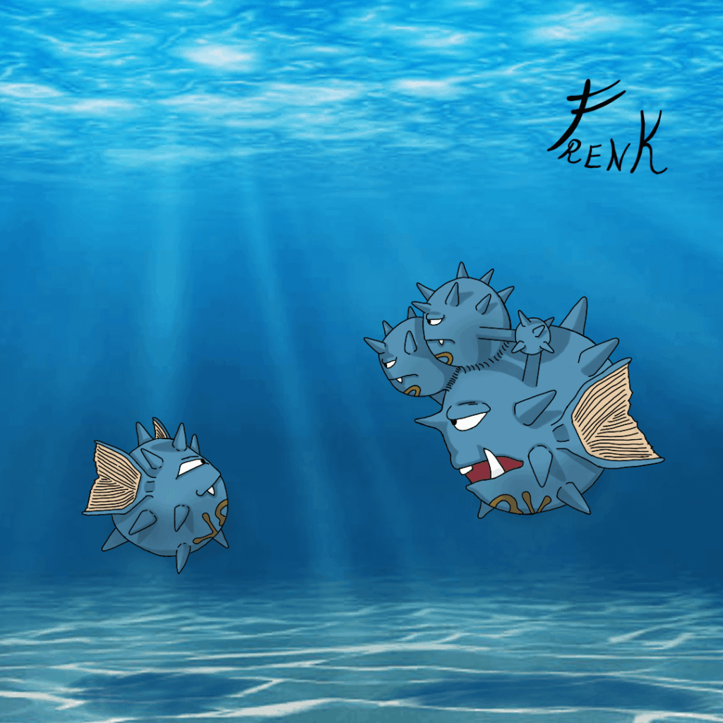 The only fakemons I created many years ago, before I started drawing and creating the evokai I'm making now. What do you think?