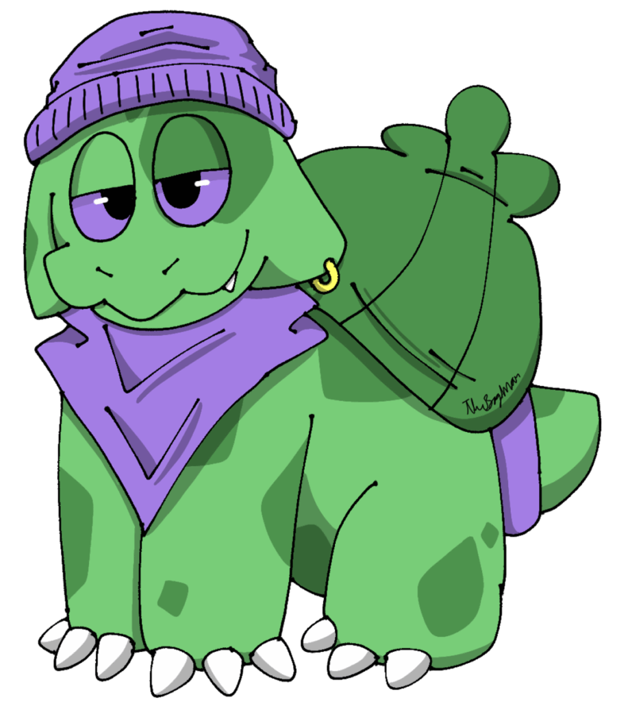 Bulbasaur character drawing