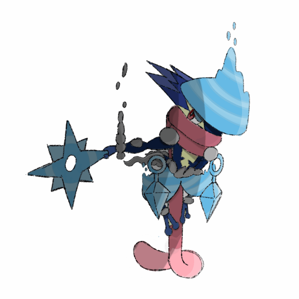 Mega Greninja Water/Dark