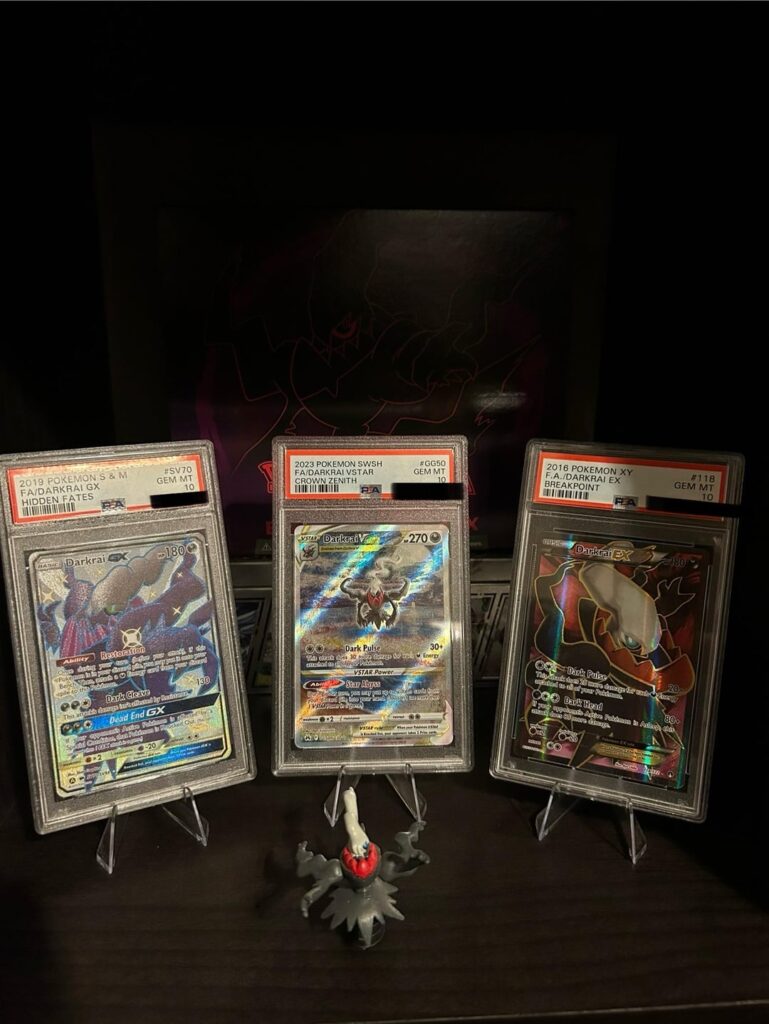 Completed my Darkrai English Set!