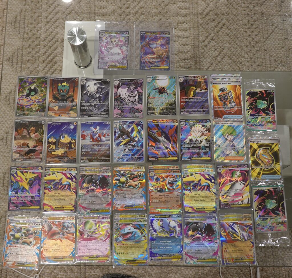 Mega Evolutions booster box hits