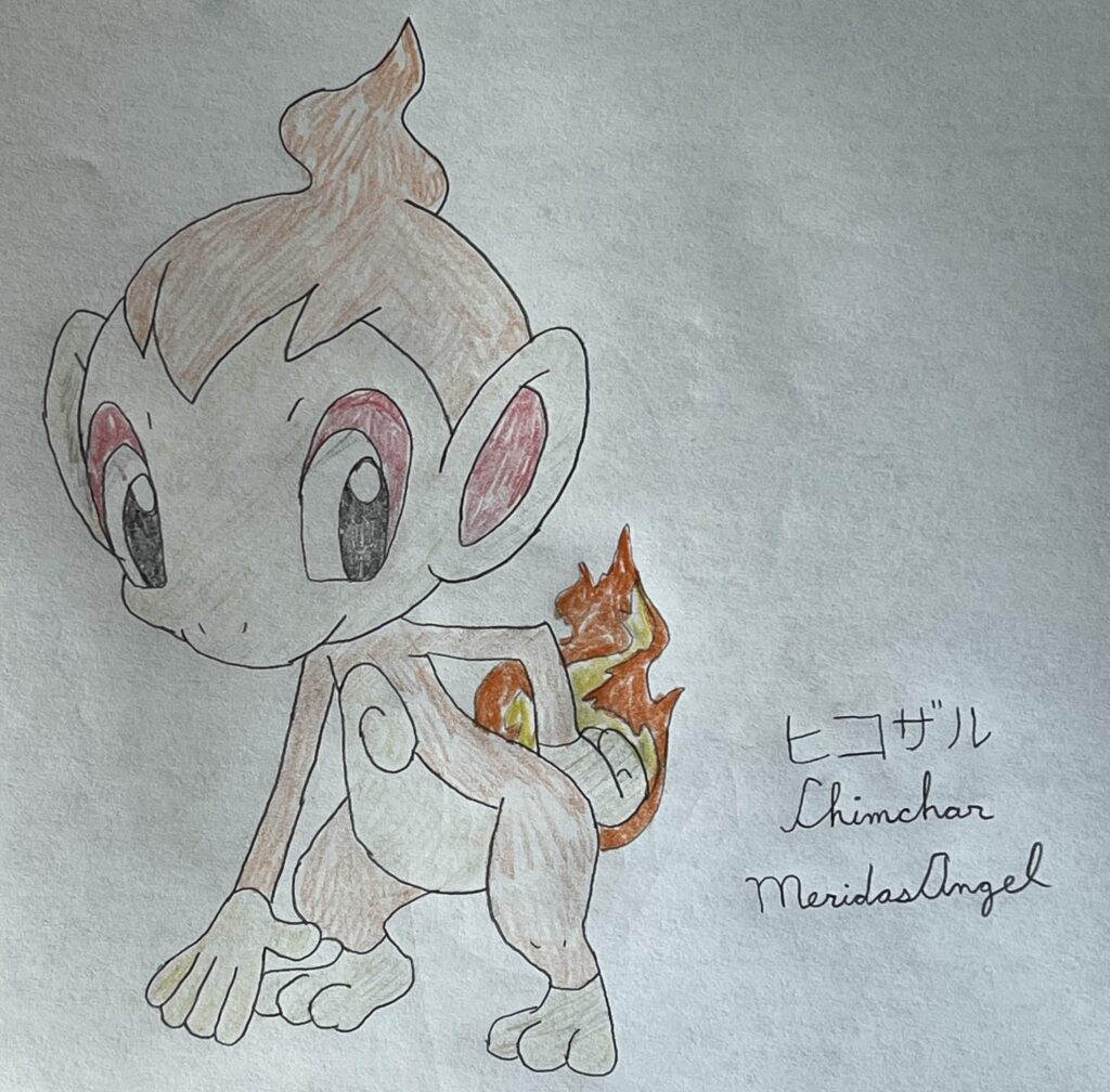 My Chimchar Drawing
