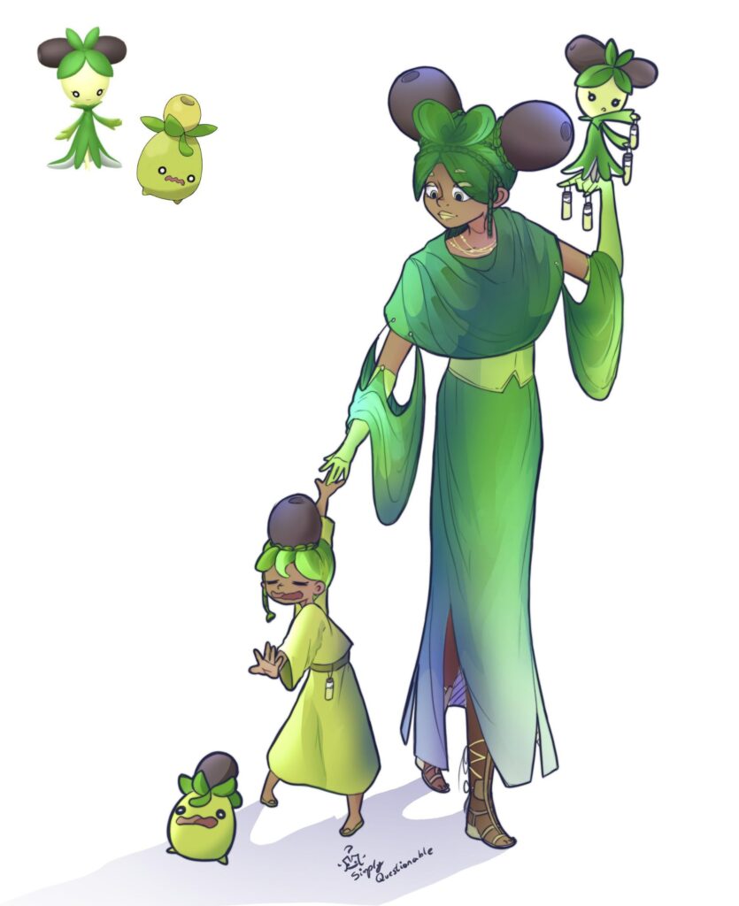 Shiny Smoliv & Dolliv in my Style ☺️