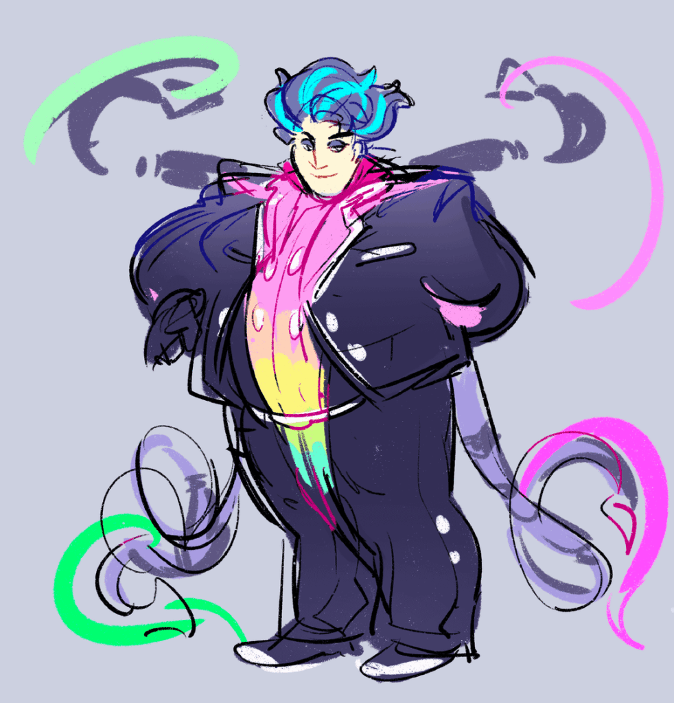 [OC] a human version of our friend Mega Malamar