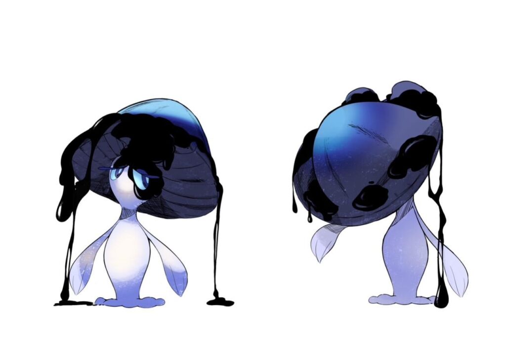 Emo Artist Ink Cap Mushroom