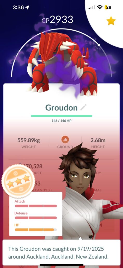 FIRST GROUDON RAID do i purify ??? ima max it up out either way