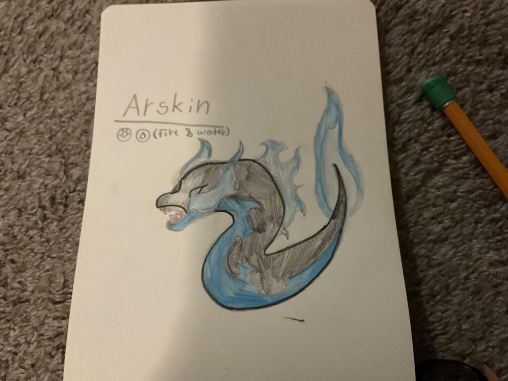 My new fakemon (Arskin)
