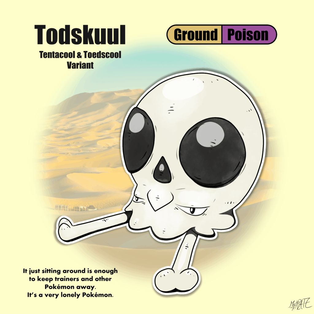 Tentacool & Toedscool variant