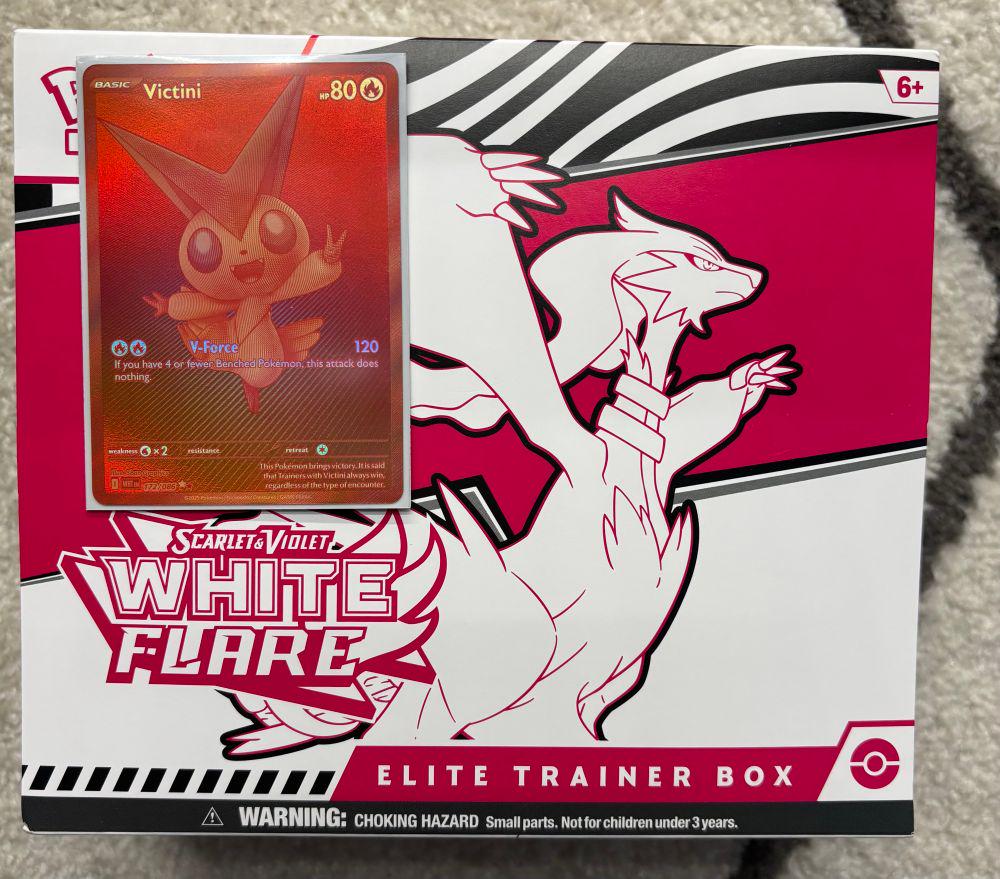Couldn't find anything in stock nearby for my wife's birthday, then a lone vending machine had one ETB in stock...