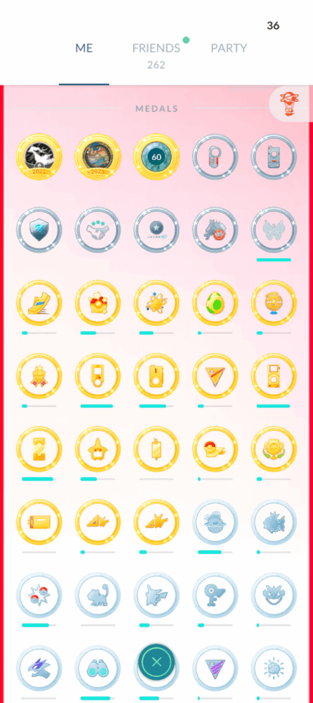 What medals would you like to be added?
