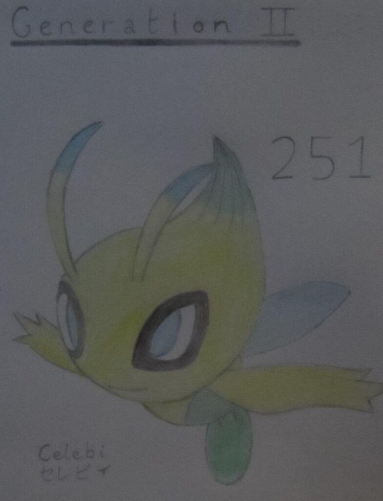 (OC) Drawing a Pokemon everyday, this is day 1000
