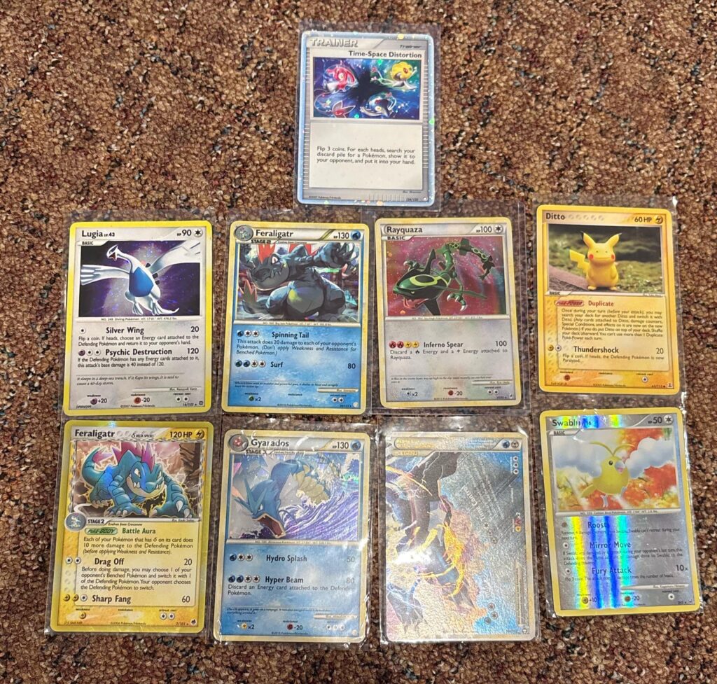 My mom just found my old Pokemon collection