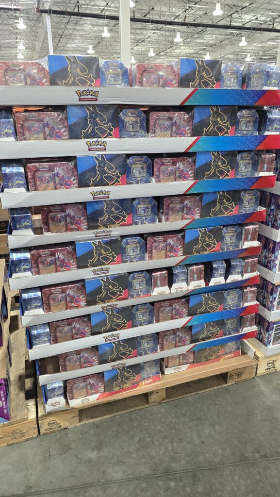 1 year ago, this sat for weeks at Costco.