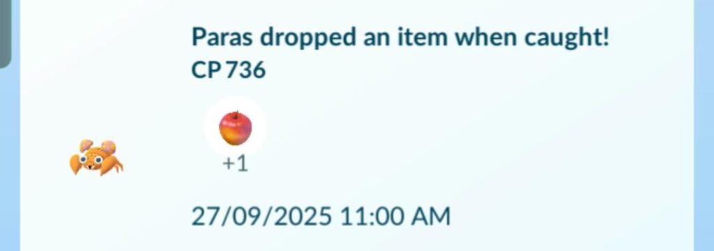 syrupy apple from lure catch