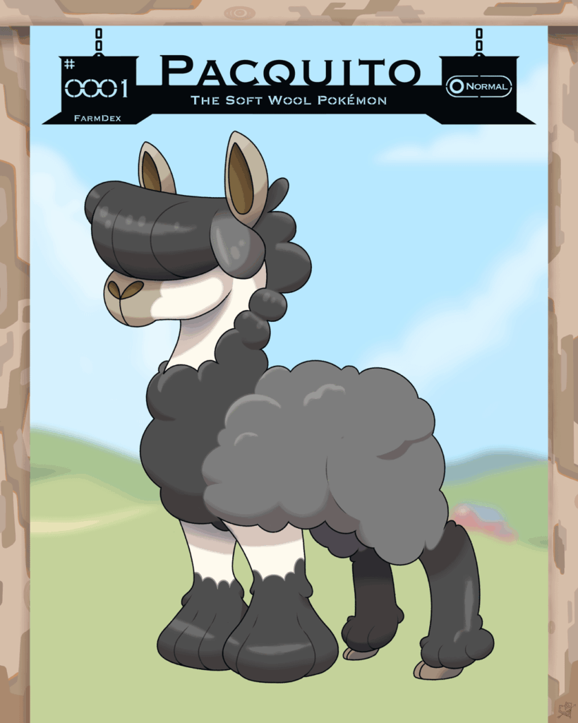 Pacquito, the Soft Wool Pokémon!
