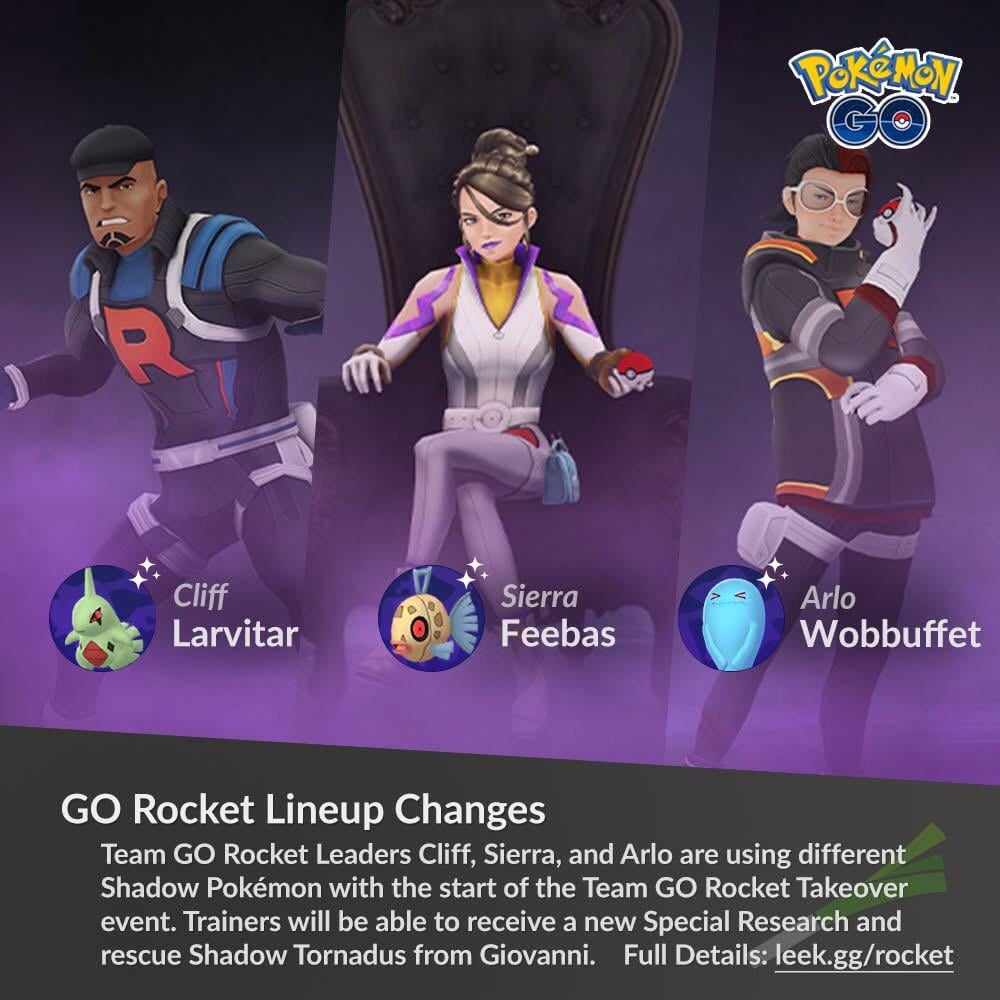 New Rocket leader lineups