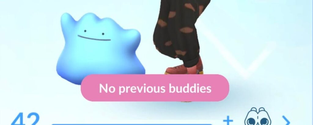 Buddy History has disappeared.