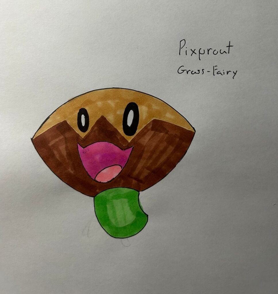 Grass starter based on The Boiled One for my analog horror and creepypasta inspired region