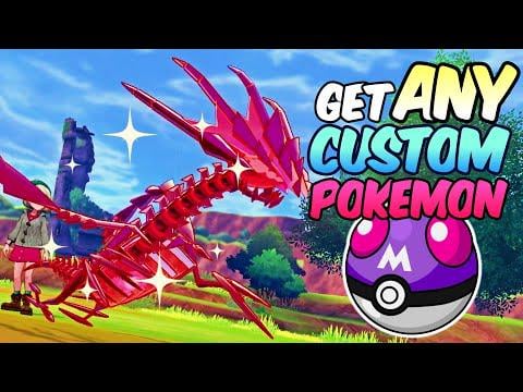 Make your own Pokemon in Sword and Shield
