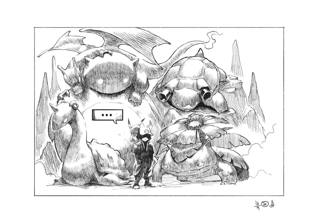 You are challenged by PkMn Trainer Red! [oc]