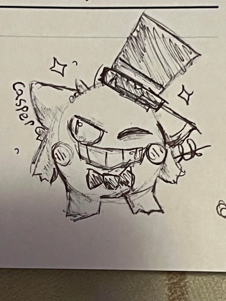 Quick Pen Sketches I Made of My Pokemon OCs