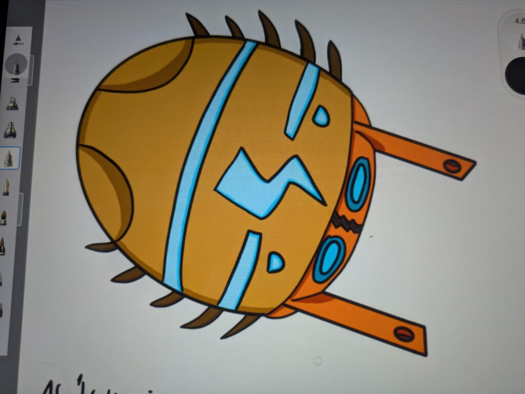 A mix of Kabuto, elekid, and grubin