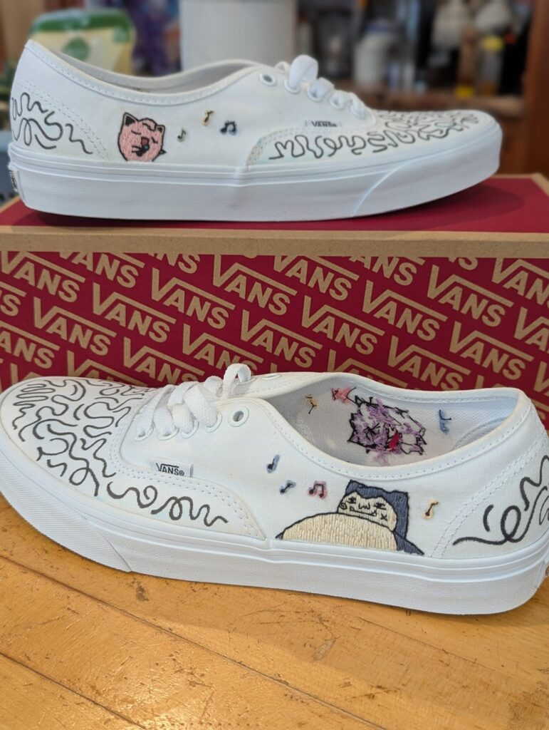 Super proud of the shoes I made for my brother