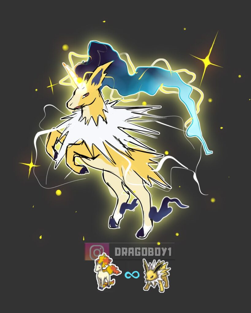 Fusion Rapidash +Jolteon