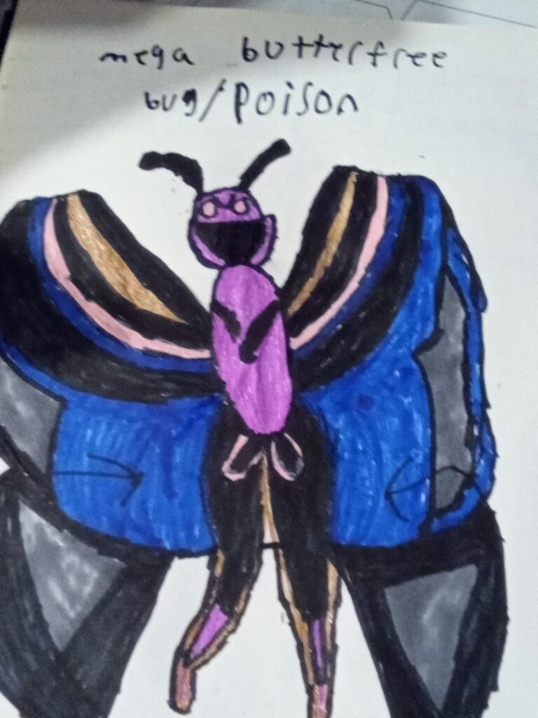 Mega butterfree+ShellStail line