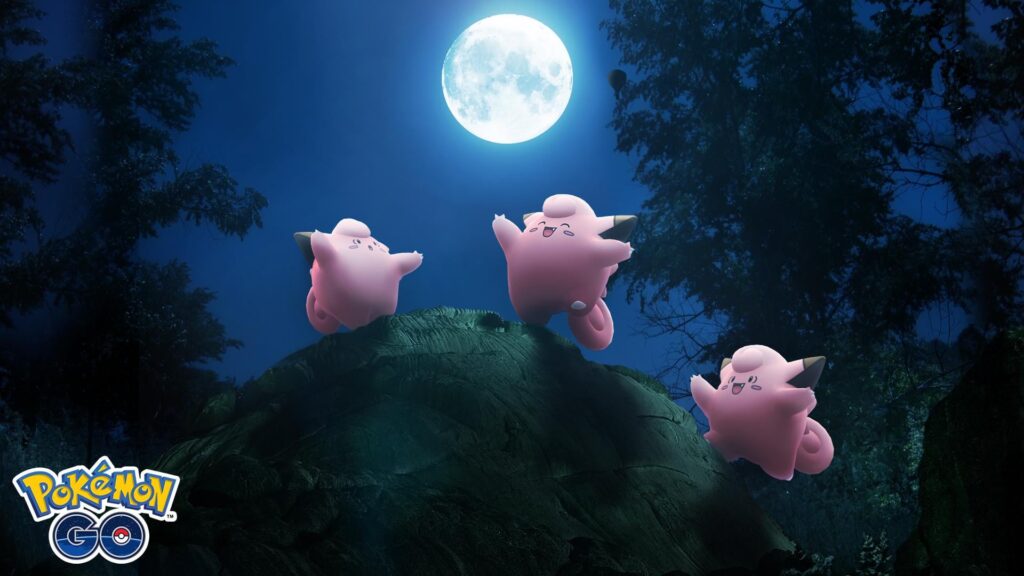 Clefairy will appear in large numbers during the Dancing in the Moonlight event! (Regional event)