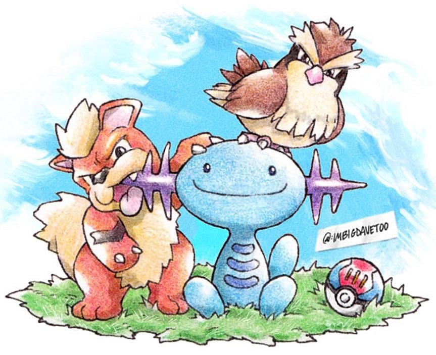 Wooper joins the team! [OC]