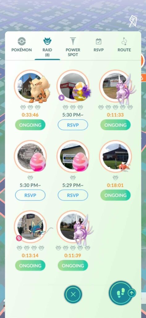 Origin Palkia raid hour not overriding or appearing at all gyms … Again