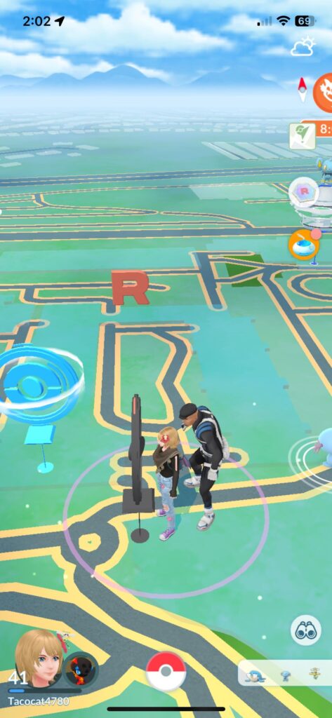He’s right behind me, isn’t he?