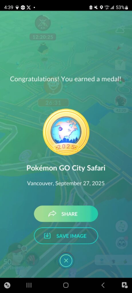 City safari badges are here