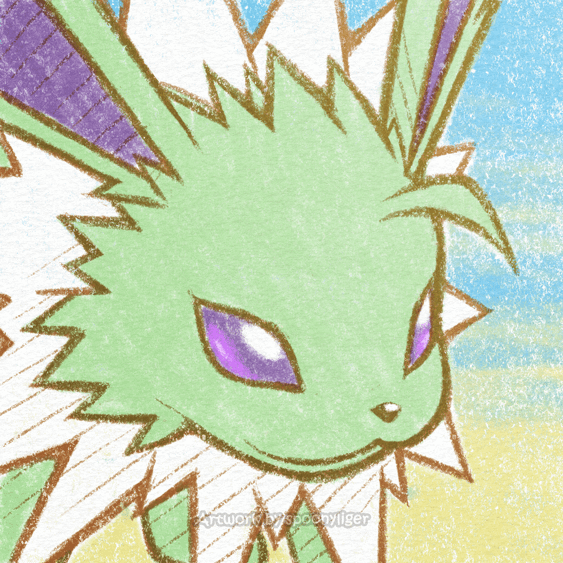 Shiny Jolteon OC PMD pfp Ko-fi Requested by Dranoko (OC)