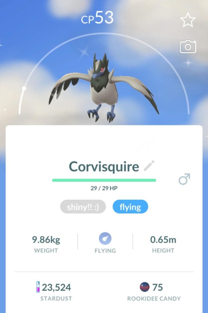 third shiny in the bag!