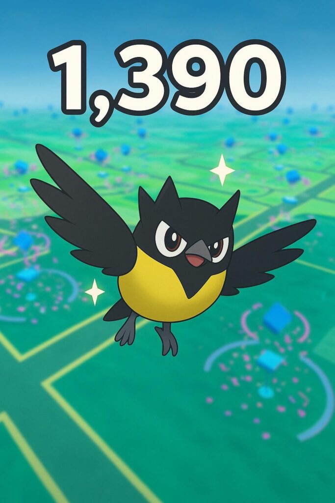 What’s your max Community Day catch count? 💥 Hit 1,390 on Rookidee and pushing for more next time!