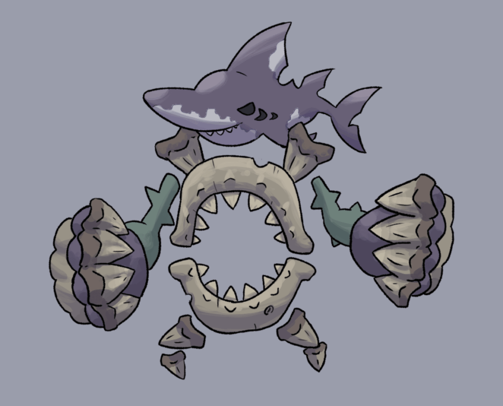 Something sinister is lurking in the Orbona region seas. A G-g-g-ghost shark!